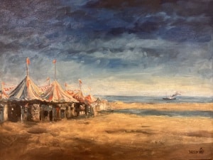 Yosl-Bergner-The-Land-III-40x53-cm-oil-on-canvas