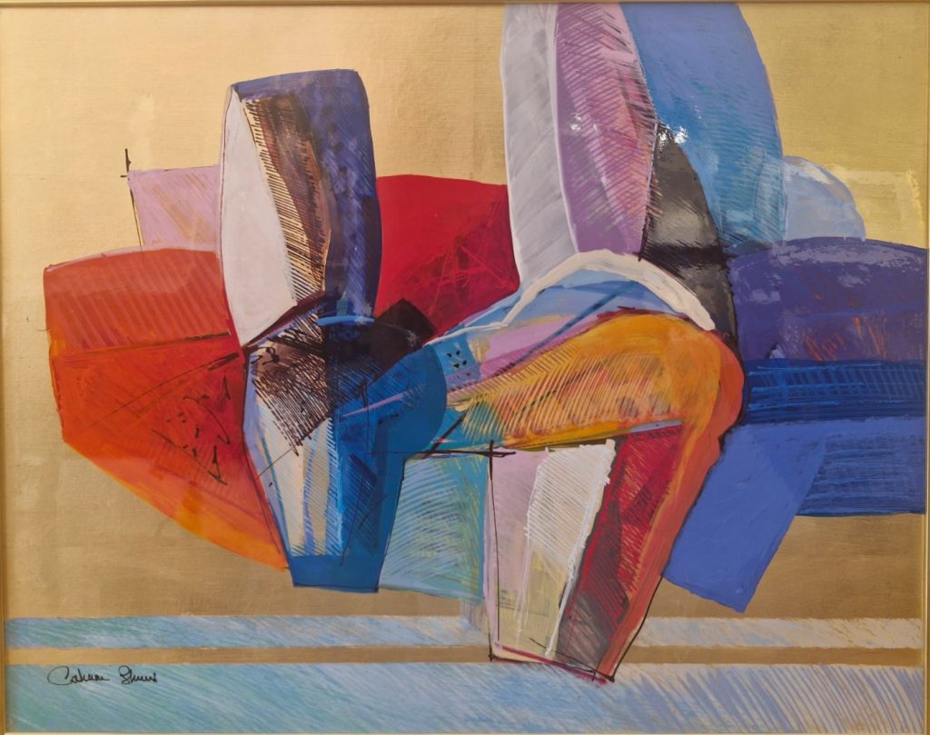 Abstract on gold